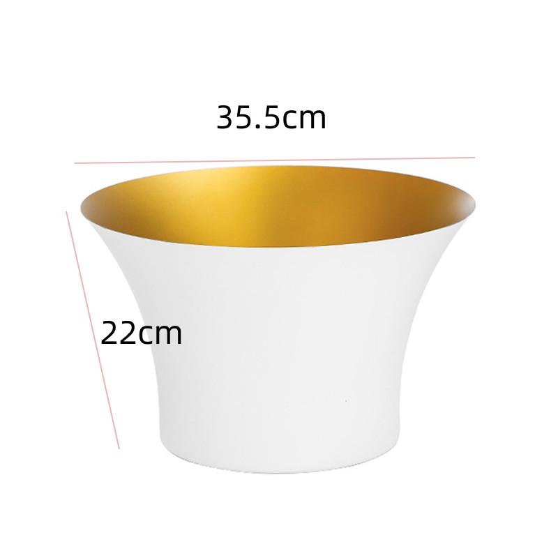 304 stainless steel Deer Head ear GOLD SILVER big ICE BUCKET BOWL CHAMPAGNE Large champagne bar bucket beer bucket basin