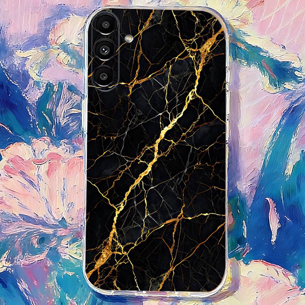 

Marble Quicksand Pattern Phone Case For Samsung S30,S25,S24,S23,S21,S22,S20,S10,5G,FE,lite,PIus,Ultra Transparent Cover SamsungS235G