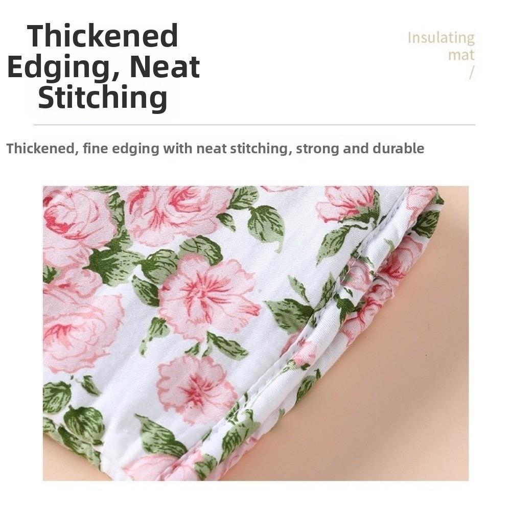 2Pcs Heat Resistant Microwave Oven Gloves Heat Insulation Baking Gloves  Hot Pot Cooking