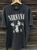 Nirvana ‘3 Member’ Retro 1989 Black Size Unisex T-Shirt