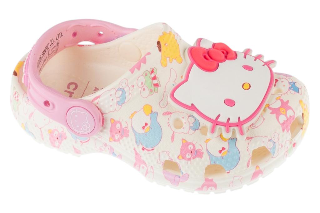 Crocs Classic Hello Kitty Clog T, for Girl white Slides