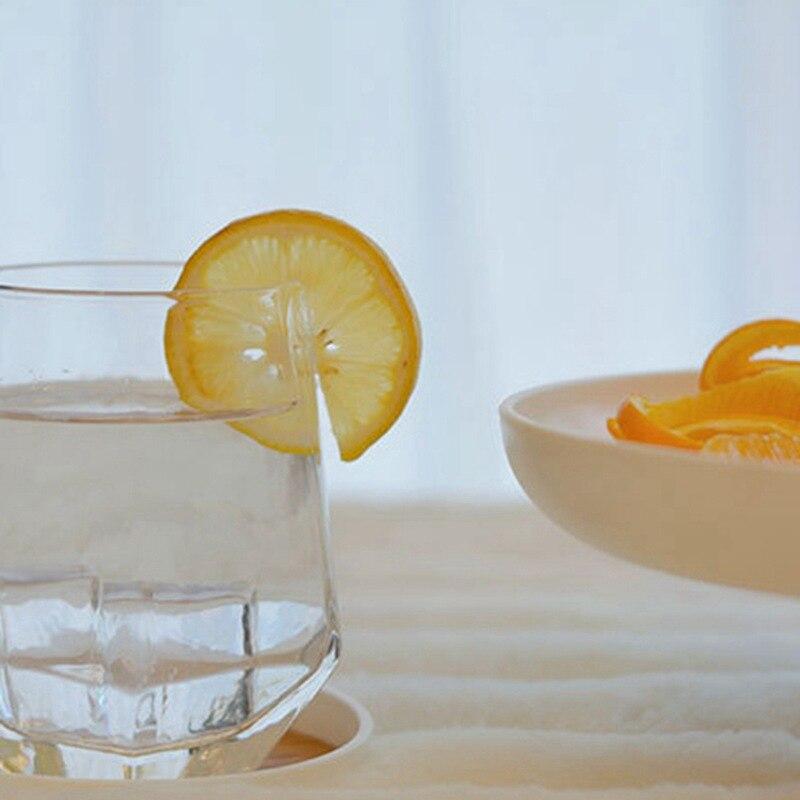 Simple Round Solid Wood Base Tray Living Room Fruit And Vegetable Storage Tray Desktop Small Object Storage Tray