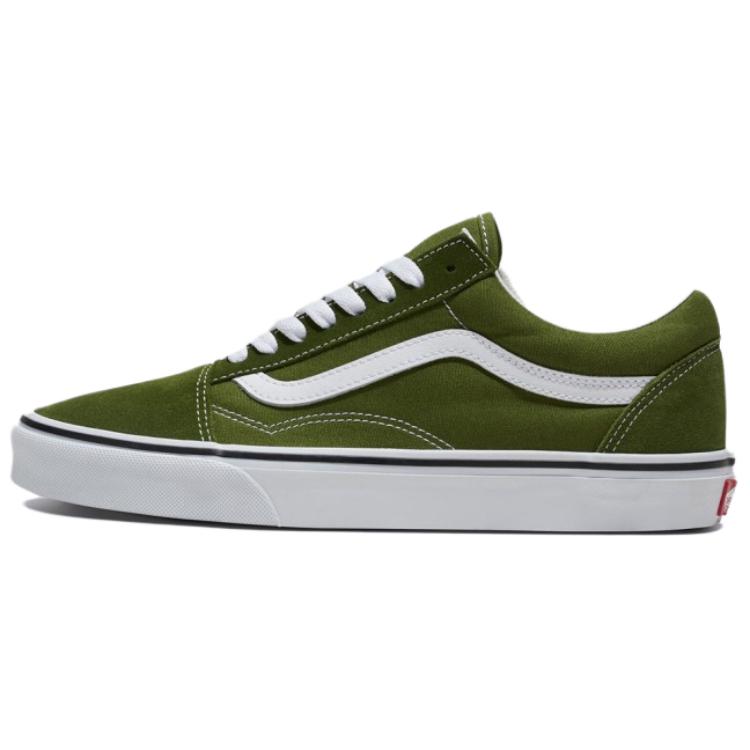 Vans Old Skool Color Theory Collection Unisex Pesto Green Suede Canvas VN000CT8CIB 43