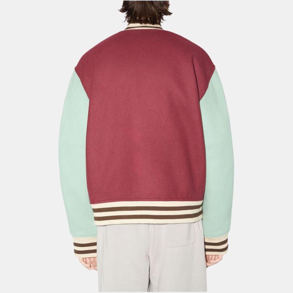 Acne Studios SS23 Baseball Jacket Unisex Red C90118-ACD