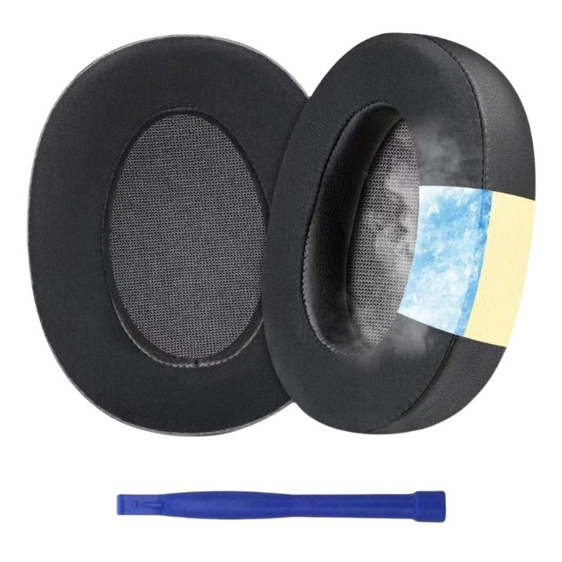 

Memory Foam Earpads Set for MDR100ABN On Ear Headphones, Enhances Sound Isolation Memory Foam Cushions Replacement 1