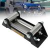 152mm/6in Winch Roller Fairlead Iron Zinc Plated Heavy Duty Winch Fairlead  For Steel Cable
