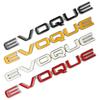 Hochwertiges Metall Chrom Umrüstung EVOQUE Emblem Heck Logo 3D Aufkleber für Rover LRX EVOQUE Auto Styling Zubehör