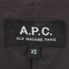 A.P.C. wool blend tailored jacket XS Navy Men's Used
