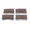 4Pcs Cue Shaft Burnishers Snooker Billiard Pool Cloth Towel Slicker Cleaner Tools