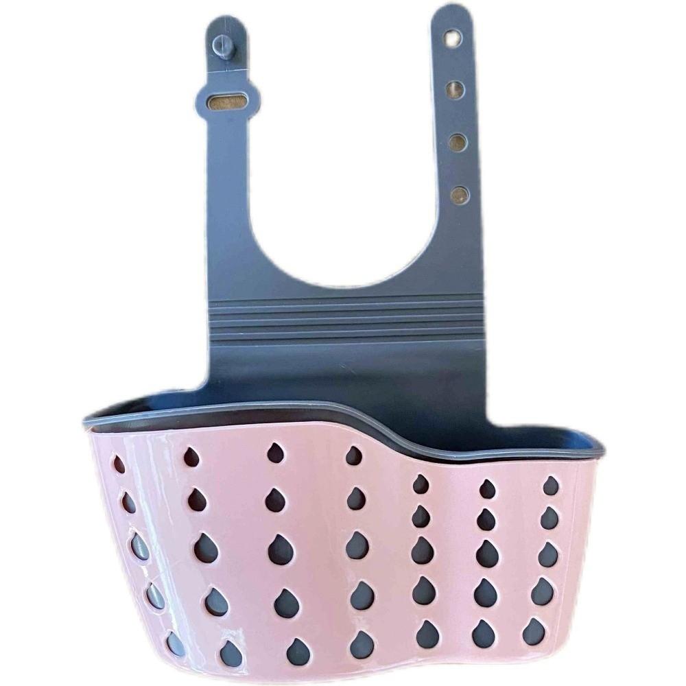 Hanging Storage Drain Basket Silicone Organizer Kitchen Sink Holder Adjustable Kitchen Accessories Faucet Holder Rack Household