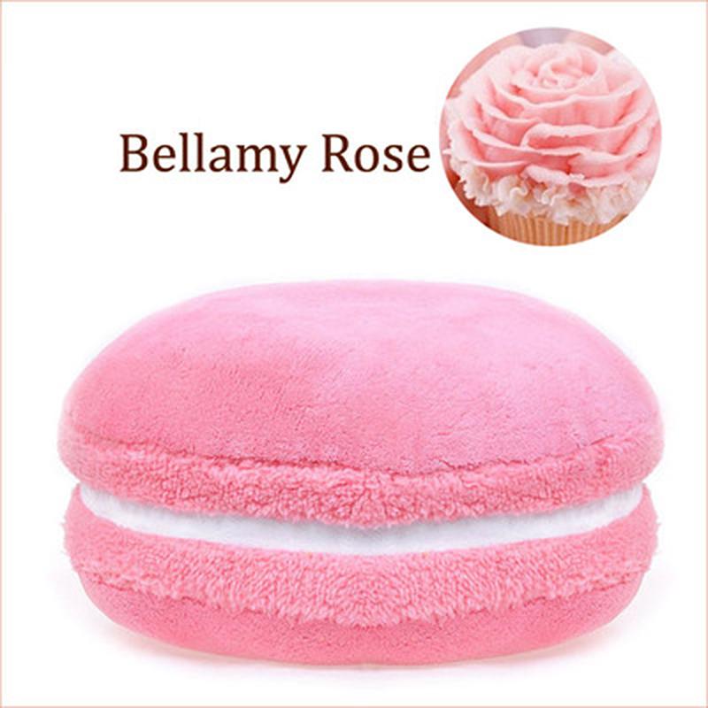 Macaron Shape Plush Cushion Round Cake Pillow Sofa Home Decoration Cushion Soft Plush Doll Photo Props