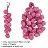 6Pcs Fake Garlic String Decoration Lifelike Multi-Color Kitchen Accent Kitchen Decor For Rustic Or Modern Interiors