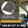 42x38cm 4Pcs Car Sunshade Stickers PVC Sun Protection Side Window Sunshade Side Window Shield DIY Car Stickers Auto Exterior