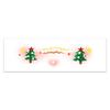 Christmas Makeup Face Stickers Disposable Sweet Blusher Tattoo Rabbit Sticker Deer Gift J4E9