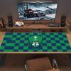 Al-Ahli Saudi FC Lace Solid Color Mouse Pad Large Gaming Table Cushion Non-slip Laptop Tablet Big Mousepad XXL Mat Mini PC Playmat With Lock edge