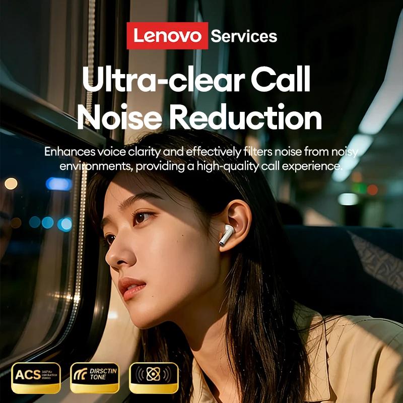 Original Lenovo LE232 ANC Noise Cancelling True Wireless Earphones Bluetooth 6.0 Gaming Headphone LED Digital Display In Ear HiFi Stereo Bass Earbuds