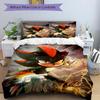 3pcs Shadow the Hedgehog Bedding Set - Includes Quilt Cover and Pillowcases, Suitable for All Seasons, Machine Washable - Ideal Gift for Fam