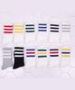 Enjelsagseu [2er-Set] 1104 Drei-Streifen Sportfarbe Basic Laufen Training Fitnessstudio Dicke Herrensocken