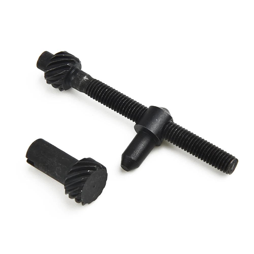 

1Set Screw Chain Adjuster Tensioner Black Model Tools Parts Garden Accessories