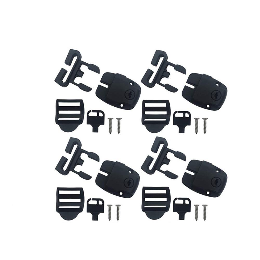 

4Pcs/Sets Enhanced Security Spa Hot Tub Cover Latch Buckle Kit ABS Hot Tub Accessories