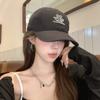 Fashion Baseball Cap Spring And Summer Female Smiley Face Letter Face Small Versatile Sunshade Cap
