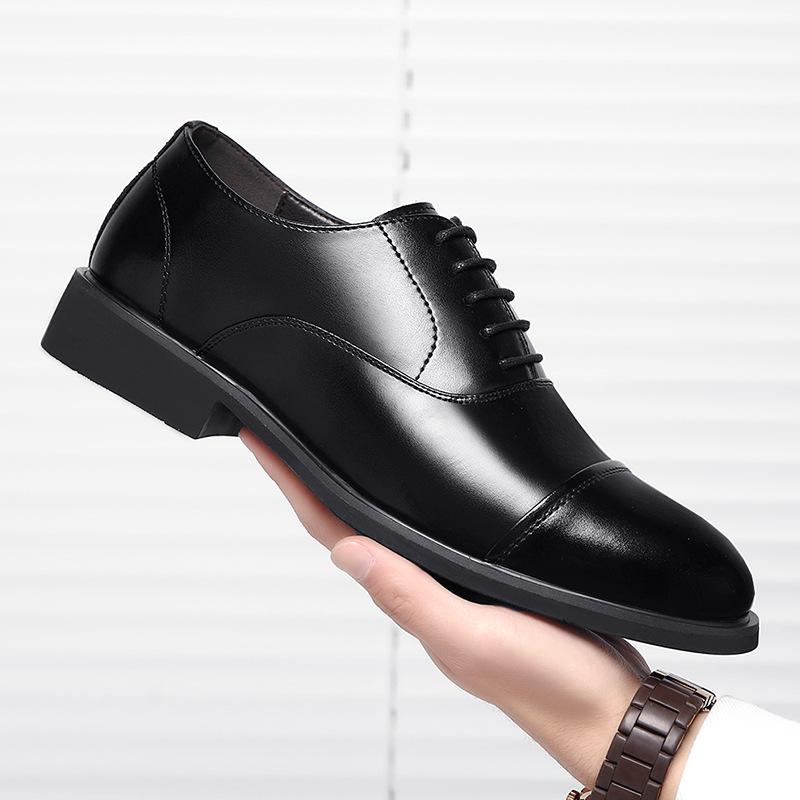 High Quality Handmade Oxford Dress Shoes Men Genuine Cow Leather Suit Shoes Footwear Wedding Formal Italian Shoes Hot