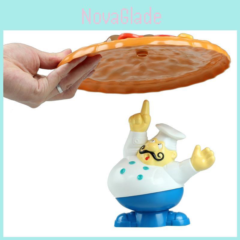 Creative Balance Pizza Toddler Educational Game With Plastic Construction For Kids Playroom