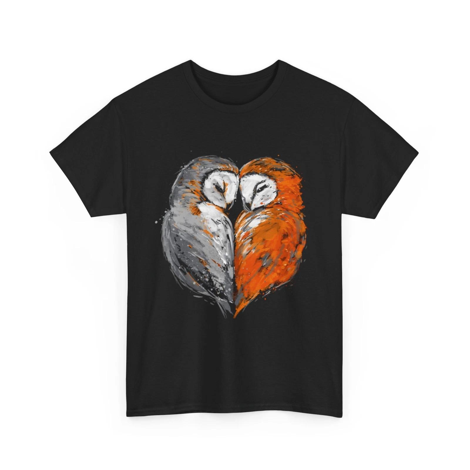 Owls in love T-Shirt | Owls Shirt L