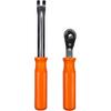RYANSTAR RACING 2-Piece Automatic Slack Adjuster Release Tool Set for Air Brake System Adjustment - Includes Fork End Release Tool and Double Square