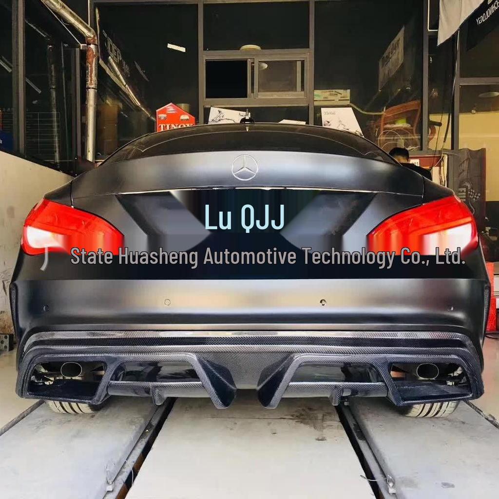 Carbon Fiber Rear Lip Spoiler for 2014-2019 Mercedes-Benz CLA-Class W117