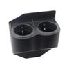 Black Travel Water Auto Dual Cup Holders For Corvette C5 C6 1997-2013