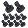10Pcs 15mm Thread Adapter Plastic Sealable Durable Hose Connector for Courtyard GardenG3/4 Female Thread