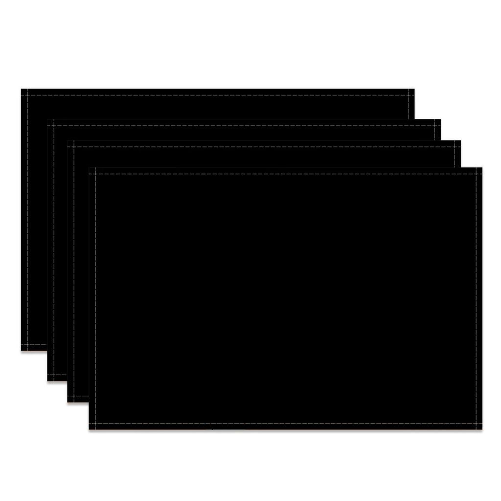 Minimalistické jednobarevné podložky pod talíře Jednoduché prostírání Lněná látka Dekorace jídelny kuchyně kanceláře Voděodolná Tepelně odolná podložka pod talíř