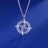 Skyrim Brigid Tag Kreuz Halskette Irland Übernatürlich Kette Amulett Für Frau Mann Christliche Religion Gotische Mode Schmuck
