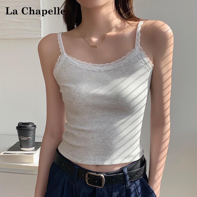 La Chapelle Women's Lace Camisole Tank Top