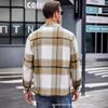Neues Herren High-End Thermo Plaid Herbst- und Winter Verdickte Hemdjacke