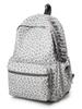 Nylon Leopard Print Backpack For Women With Padded Straps Perfect For Casual Travel