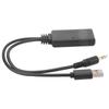 Car Wireless Bluetooth 5.0 Receiver Music Player Audio Adapter Connector 3.5mm AUX+5V12V USB Port