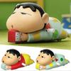 Mini Moveable Shinchan Toys Cartoon Anime Figure Wind-Up Kid Toy for Kids Adults