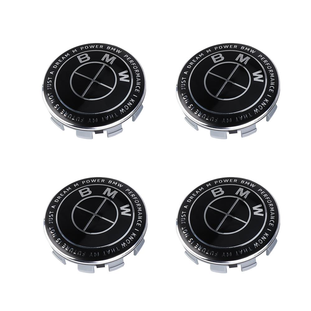 4PCS 56/68mm Auto Hub Caps Car Wheel Center Covers For BMW 3 5 7 Series M M3 M5 M6 F01 F20 F10 X5 Hubcaps Decoration Accessories