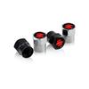 4Pcs Metal Car Wheel Tires Bolt-in Valve Caps Badge Car Accessories For Suzuki Samurai Ltz 400 Vitara Gsr 600 Jimny Swift Strom