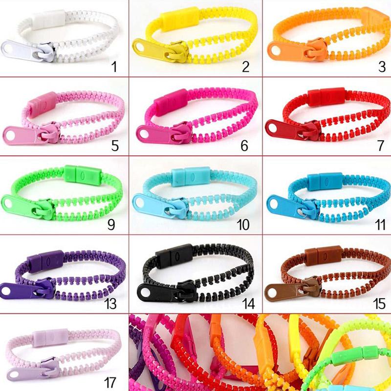 Pack Zipper Bracelet Kids Anti Stress Fidget Toys For Anxiety Sensory Autism Therapy Party Gifts Juguetes Antiestrés Para Niños