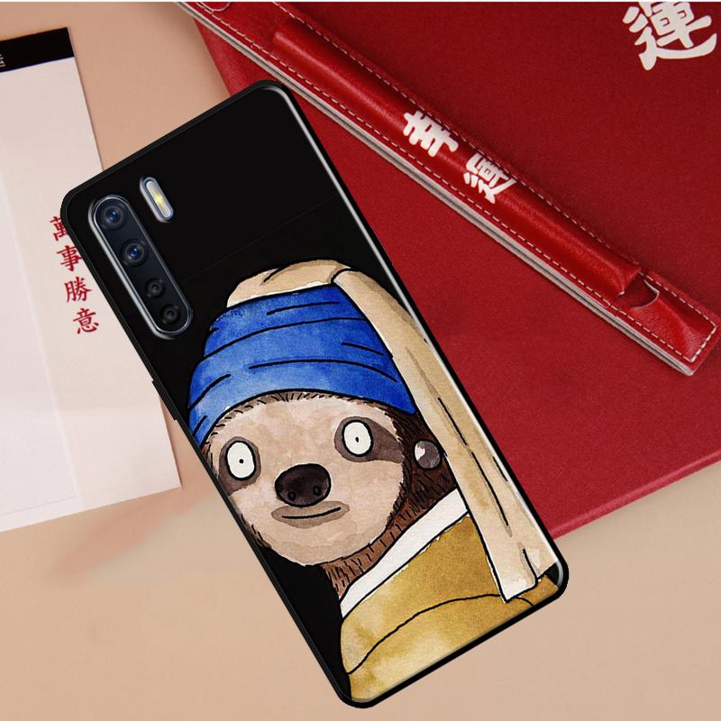 

Funny Sloth Case For Oppo A80 A58 A5 Pro A15 A16 A17 A57 A77 A94 A74 A54 A76 A96 A40 A60 A18 A38 A78 A98 OPPO A58 4G