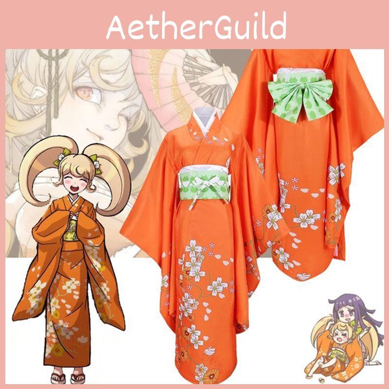 Exquisite Danganronpa 2 Hiyoko Saionji Cosplay Costume Kimono Halloween Fullset