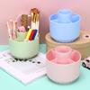 INS-Style Rotating Pen Holder for Students - Large-Capacity Creative Storage Box with High Aesthetics for Desktop