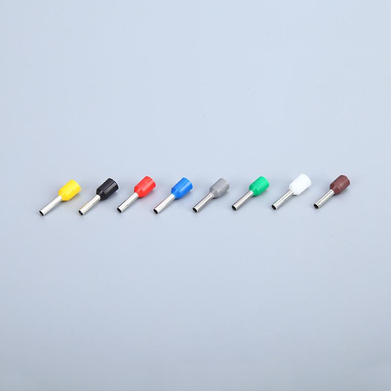 KT KST VE E1512 Purple Copper Cold Crimp Terminals, Tubular Pre-Insulated, 1000 pcs.