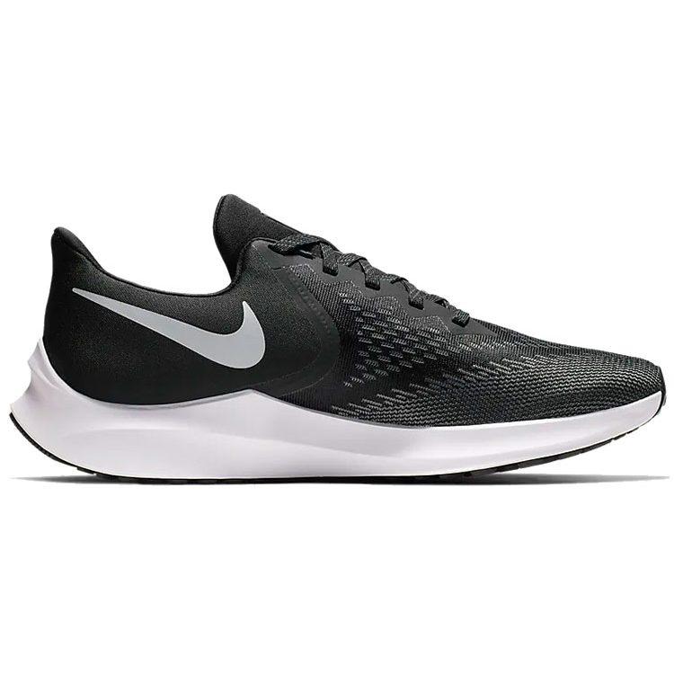Nike Zoom Winflo 6 Nero Bianco Grigio Scuro AQ7497-001