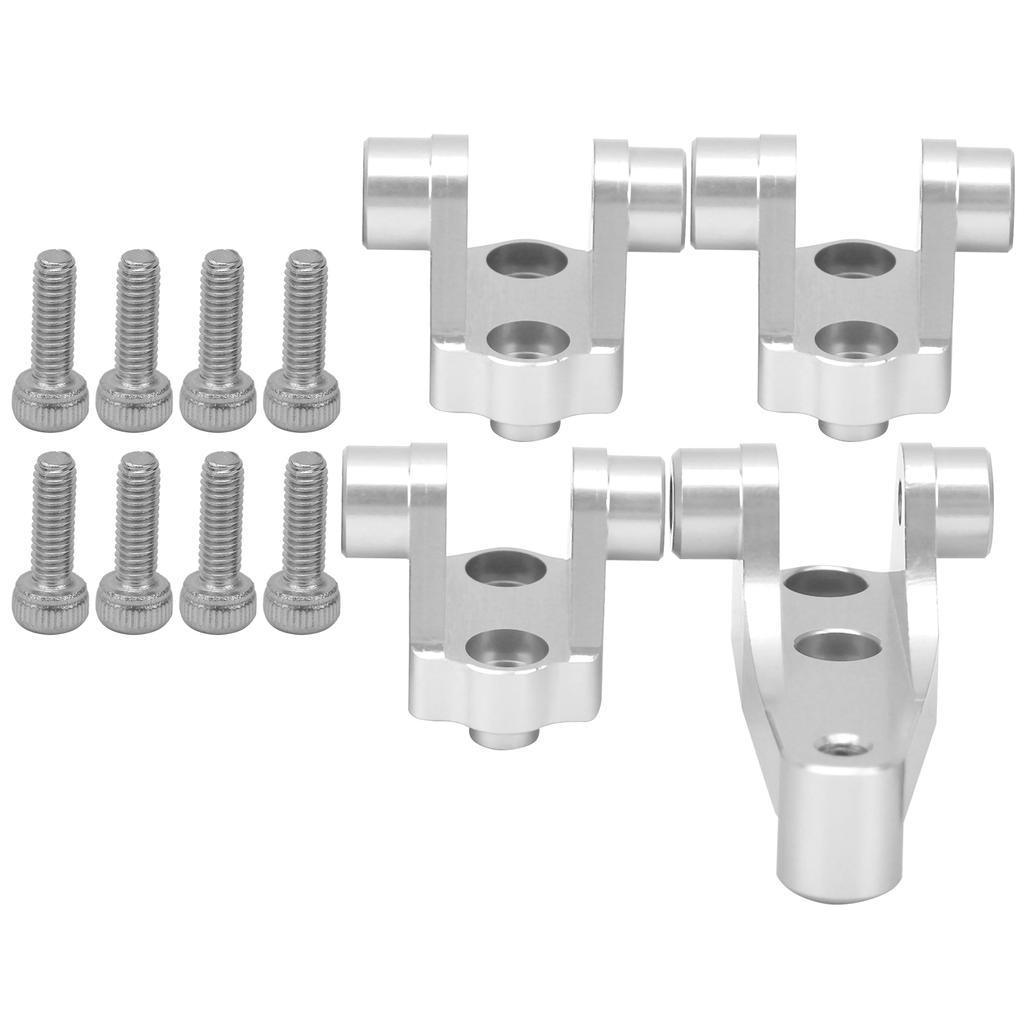 Aluminum Alloy Front Rr Keel Rod Holder St Fit for 4 6 1/10 RC Car