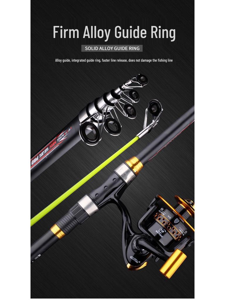 Meeresruten-Kombination: Kaufe eins, erhalte drei Angelruten & Ausrüstung für weite Würfe