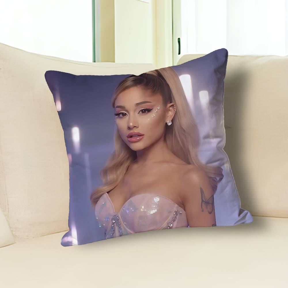 A-Ariana Sunshine G-Grande Pillow Cases for Bedroom Living Room Sofa Home Decor Polyester Cushion Cover with Zipper